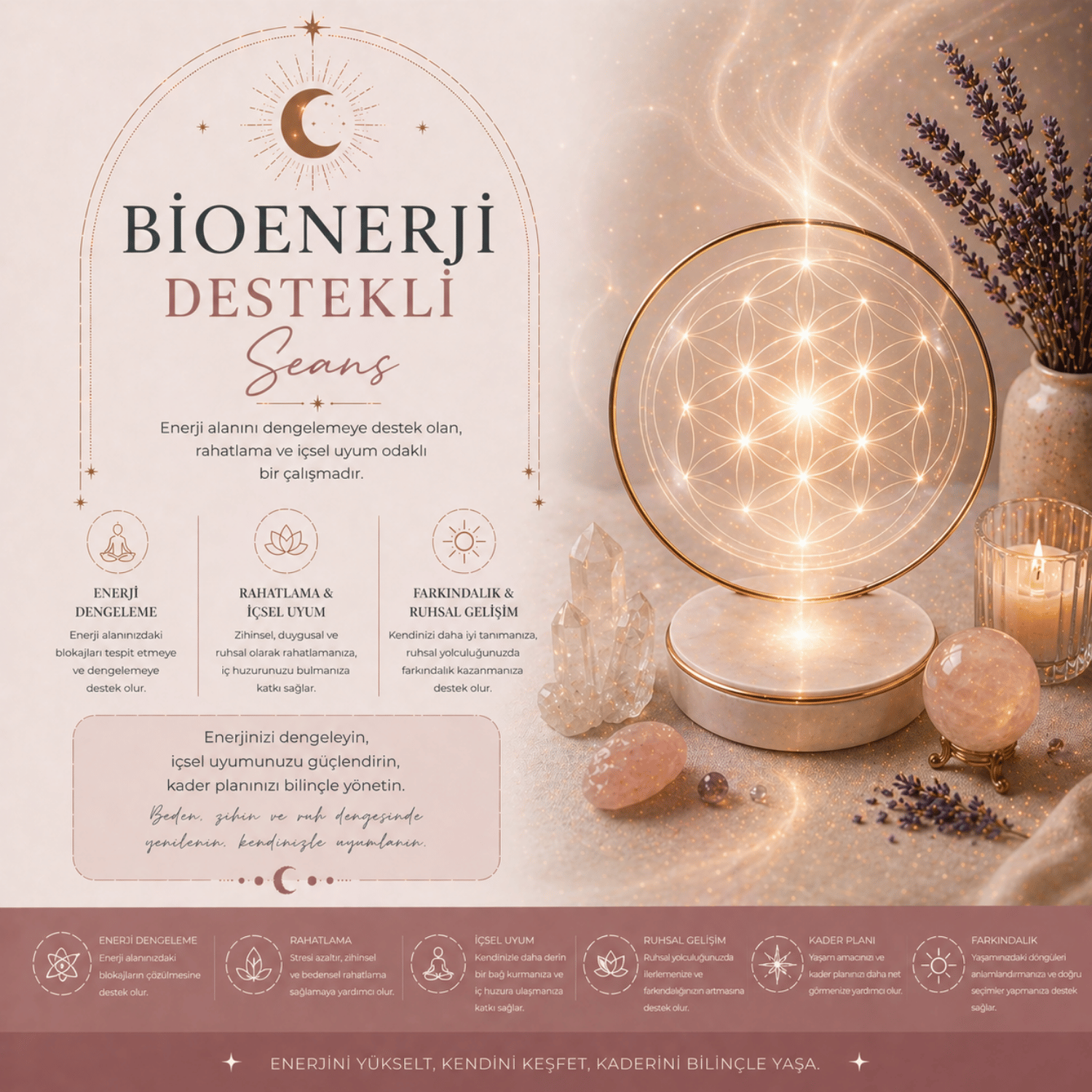 Bioenerji Destekli Seans – Yaşam Enerjinizle Yeniden Bağ Kurun