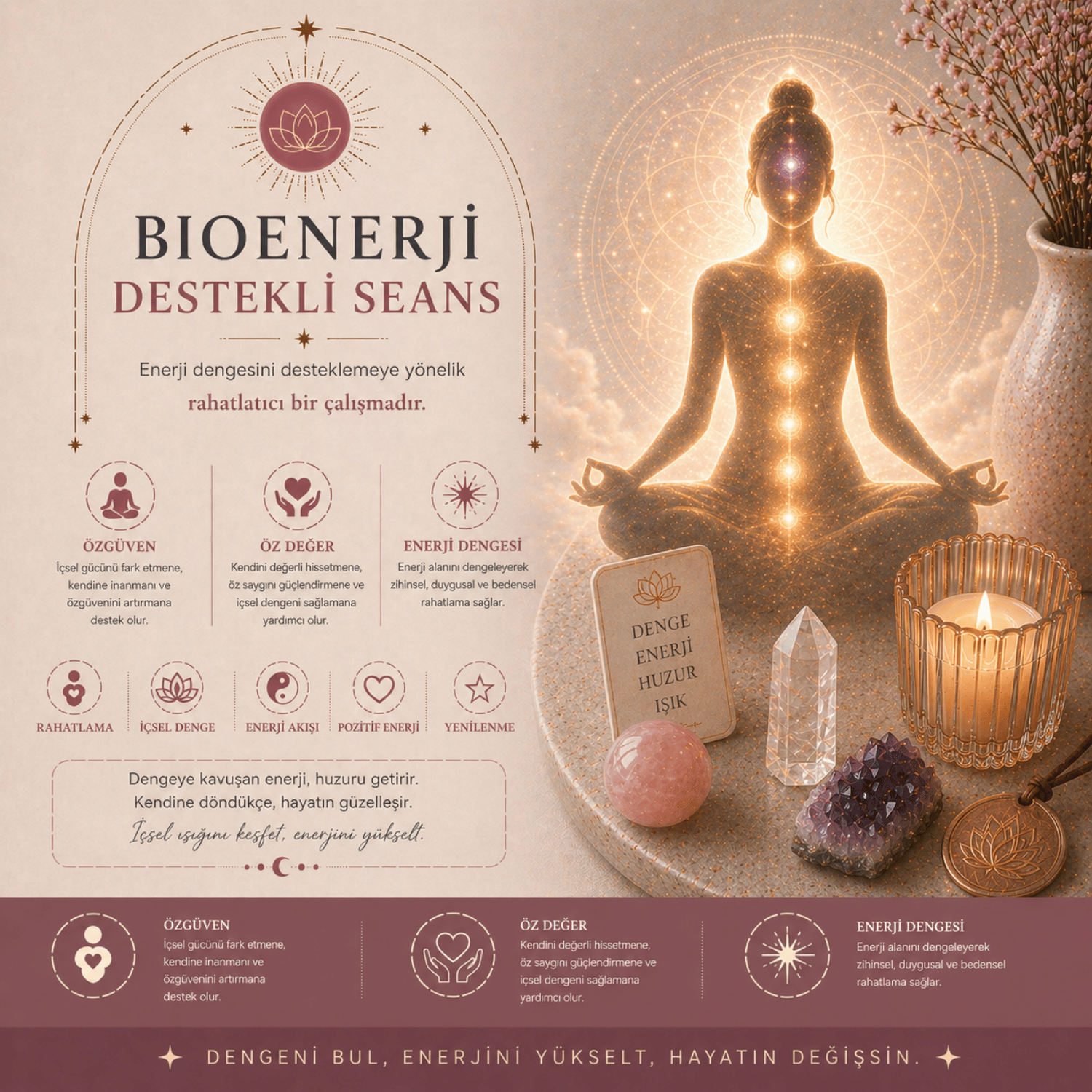 Bioenerji Destekli Seans – Enerjisel Denge ve İçsel Uyumun Kapılarını Aralayın