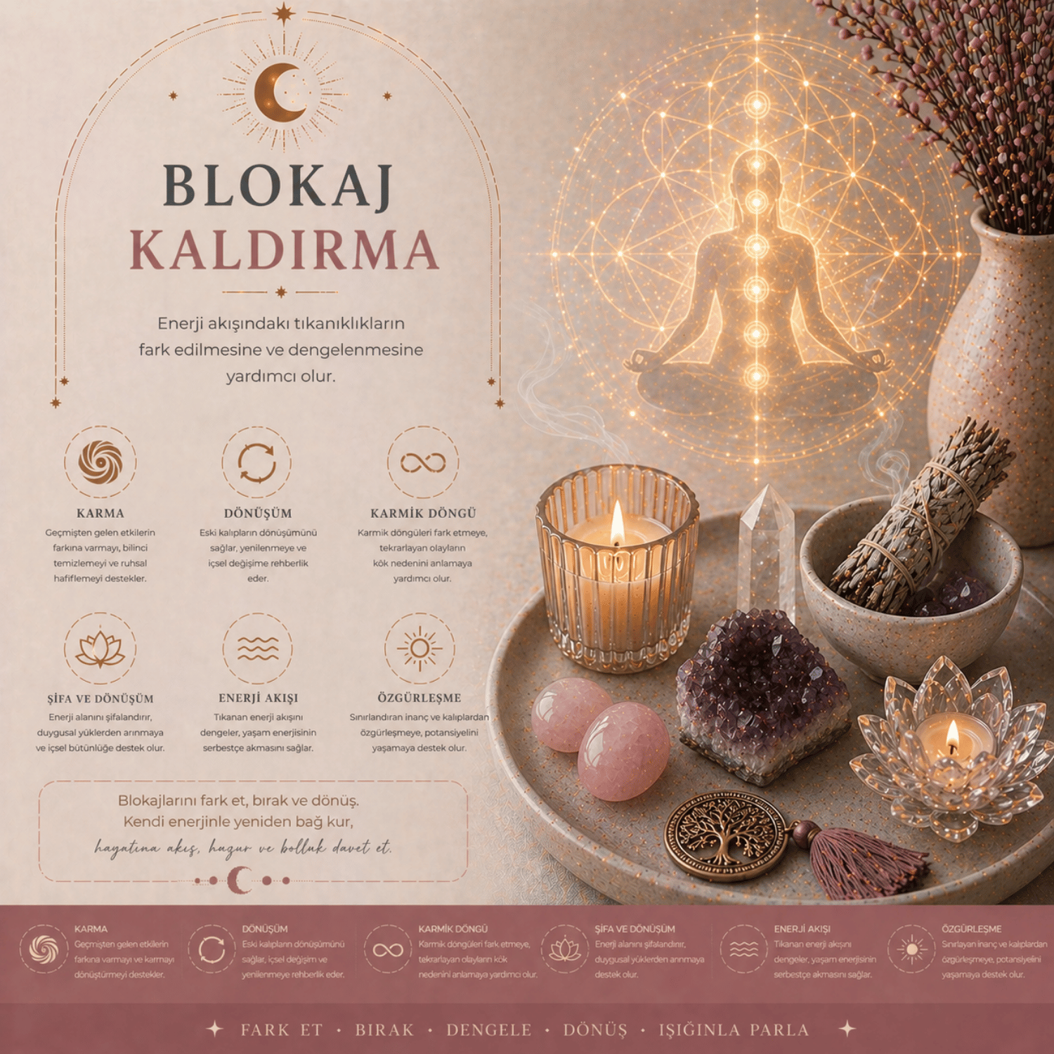 Blokaj Kaldırma – Yaşam Enerjinizdeki Tıkanıklıkları Giderin
