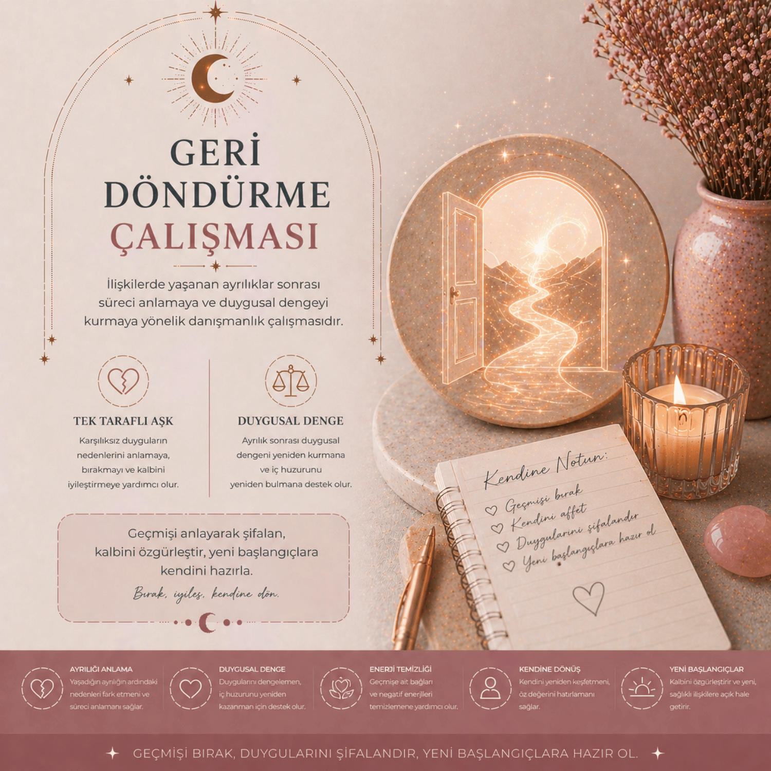 Geri Döndürme Çalışması – Ayrılık Sonrası Süreci Anlamak ve Enerjisel Denge