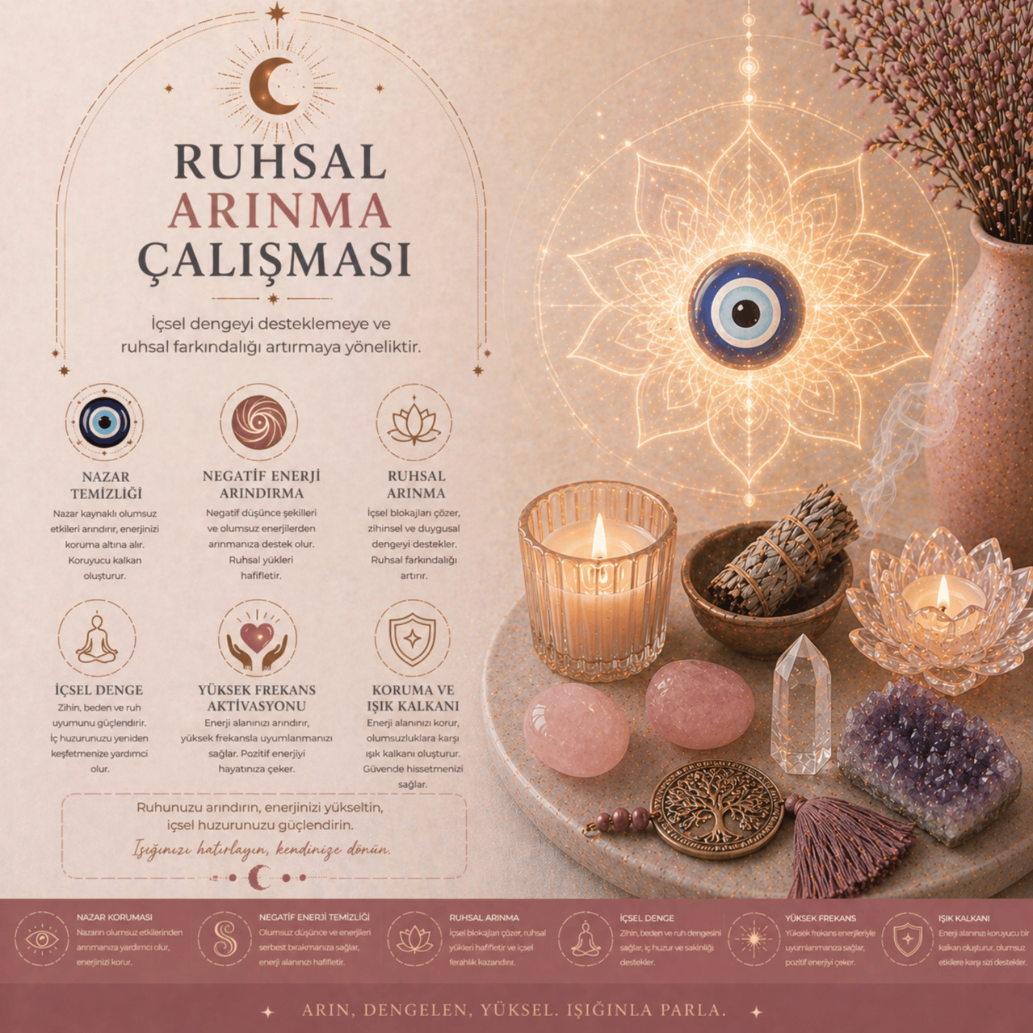 Ruhsal Arınma Çalışması – İçsel Dengeni Keşfet ve Ruhunu Özgürleştir